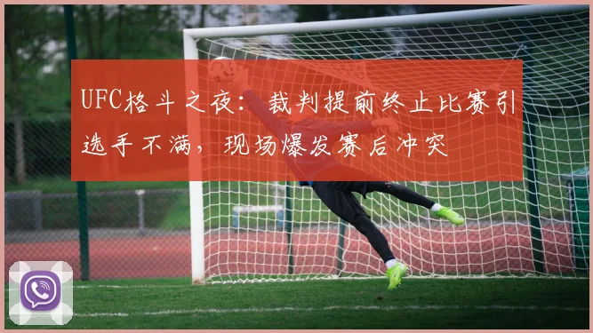UFC格斗之夜：裁判提前终止比赛引选手不满，现场爆发赛后冲突